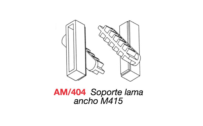 AM/404 Soporte lama ancho M415