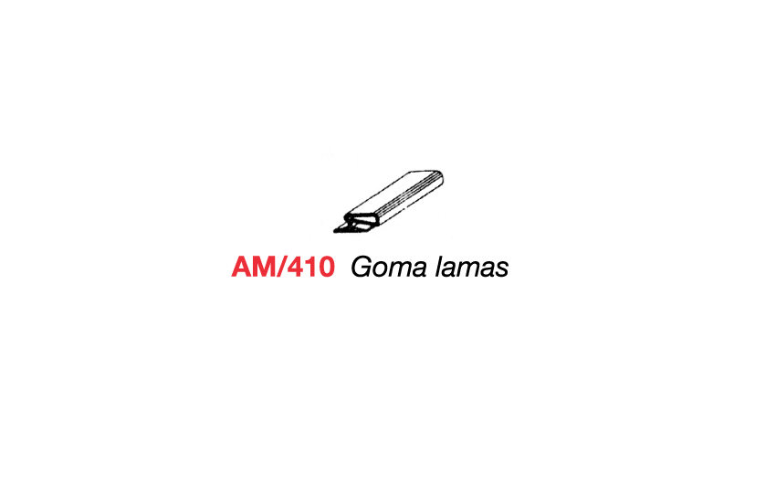 AM/410 Goma lamas