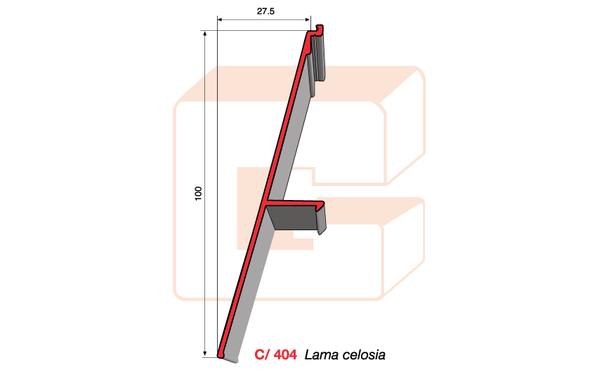 C/404 Lama celosía