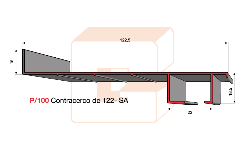 P/100 Contracerco de 122 -SA