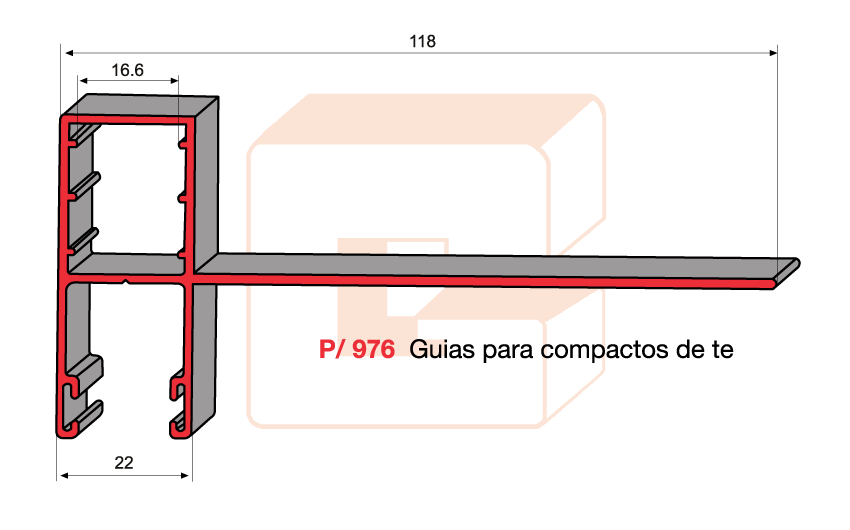 P/976 Guías para compactos de T